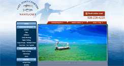 Desktop Screenshot of captaintomscharters.com